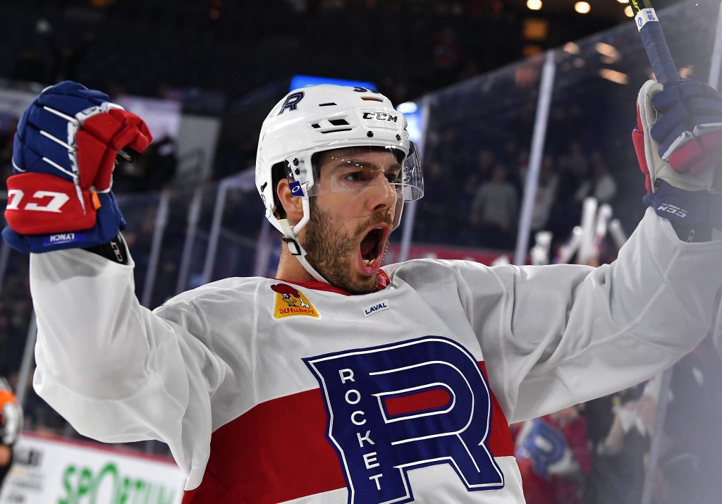 Rocket agree to terms on a one-year, one-way AHL contract with